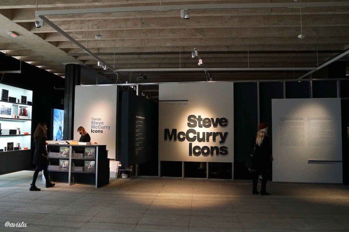 Exposición Steve McCurry Icons en Madrid