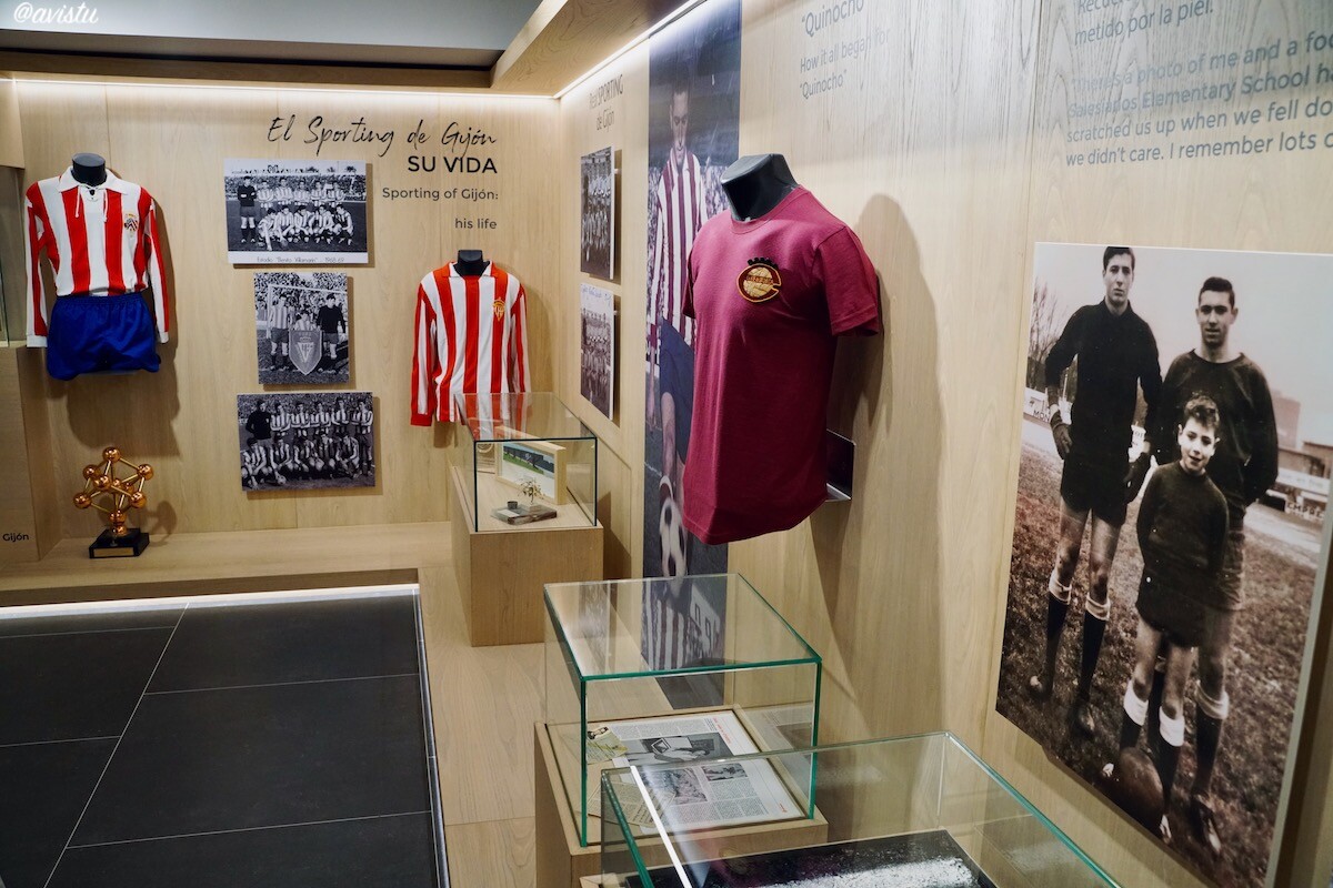 Espacio Quini, Tour del Estadio El Molinón, Sporting de Gijón, Asturias