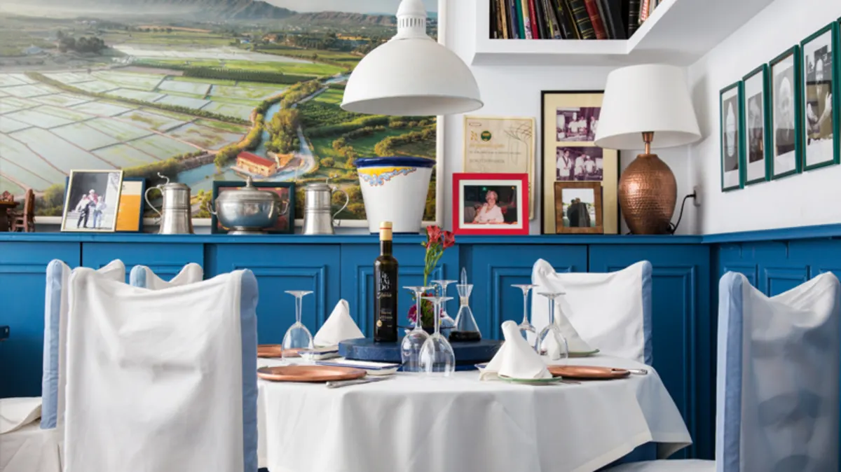 Restaurante acogedor Casa Benigna en Madrid