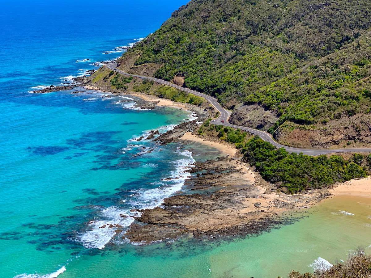 Curvas en la Great Ocean Road de Australia [Foto: Wee Ping Khoo]