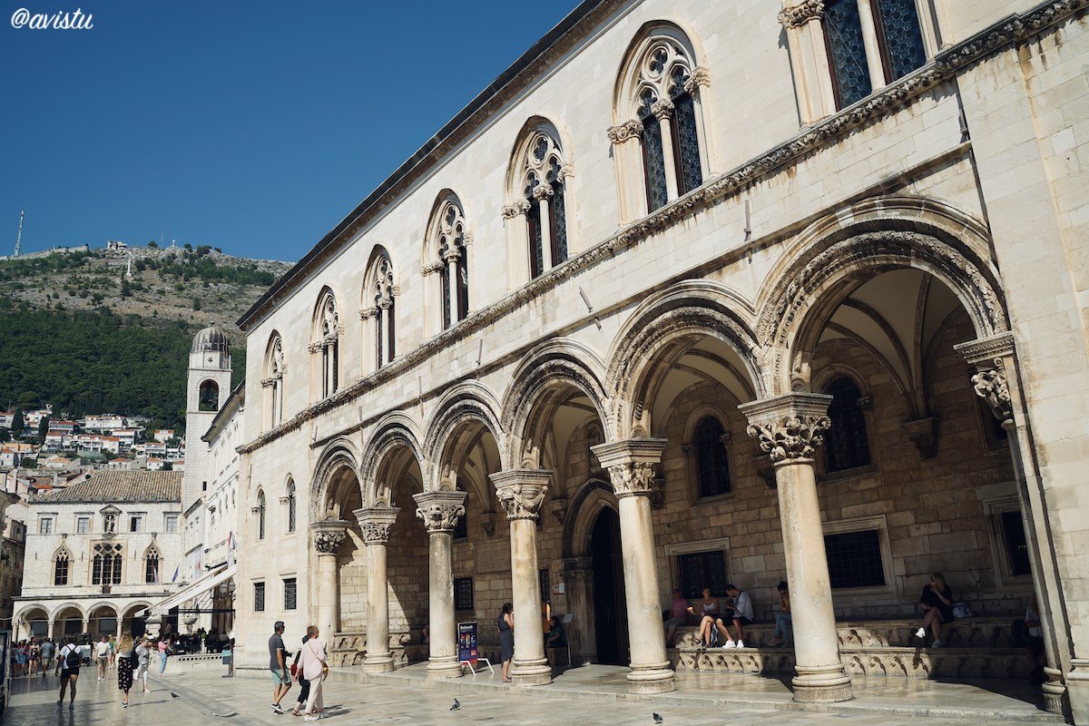 El Palacio del Rector en Dubrovnik