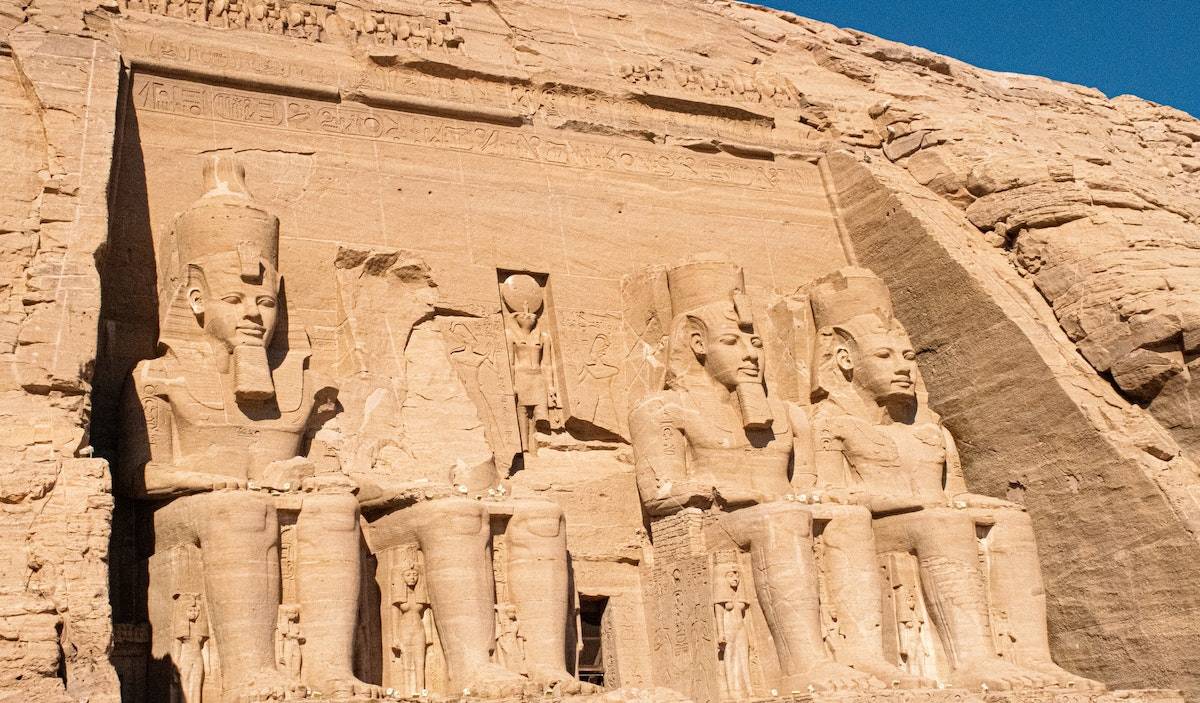 El templo de Ramsés II en Abu Simbel