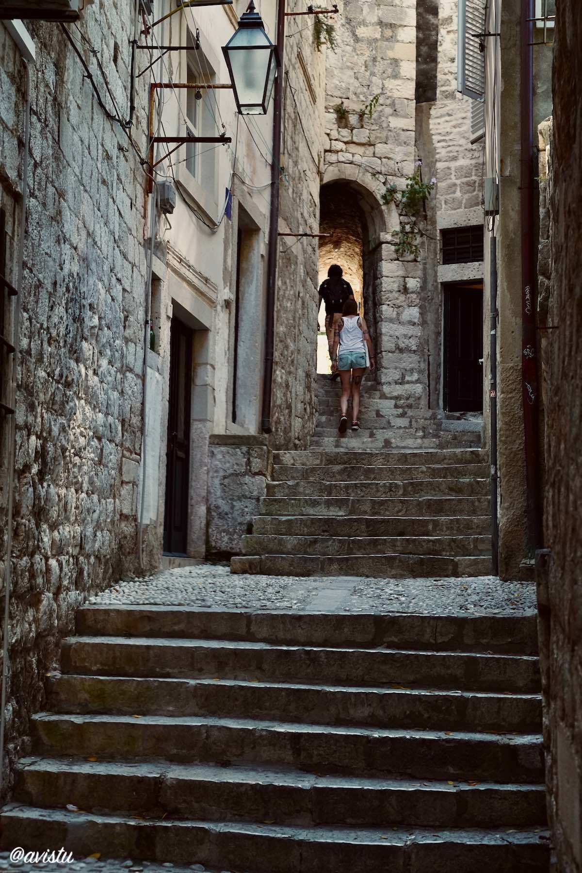 Las callejuelas de Dubrovnik