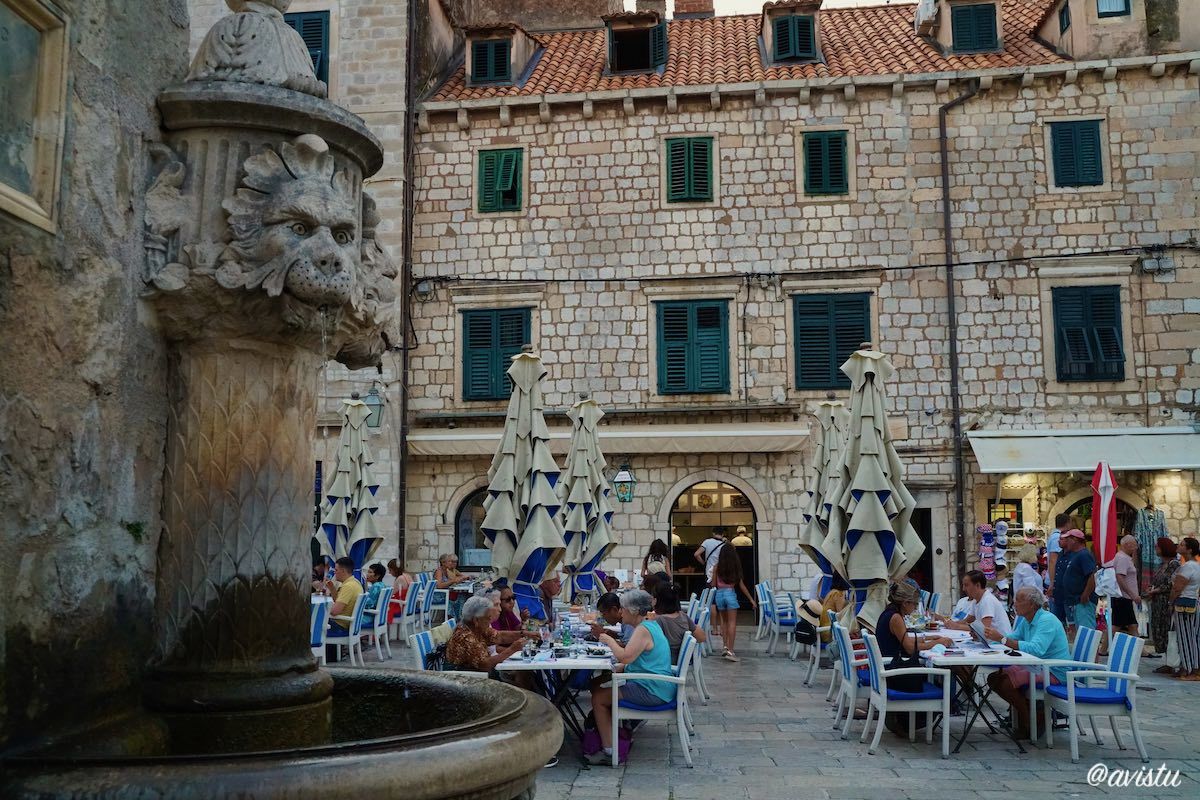 Restaurante Kamenice en Dubrovnik
