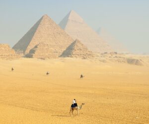 Las famosas pirámides de Giza