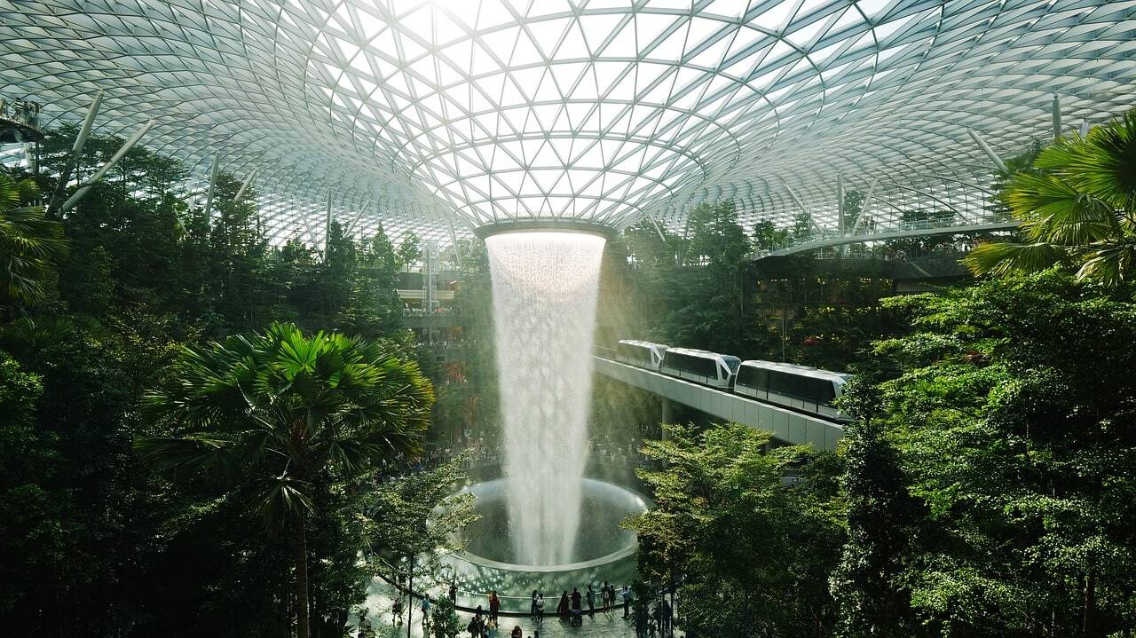 como ir del aeropuerto de singapur al centro