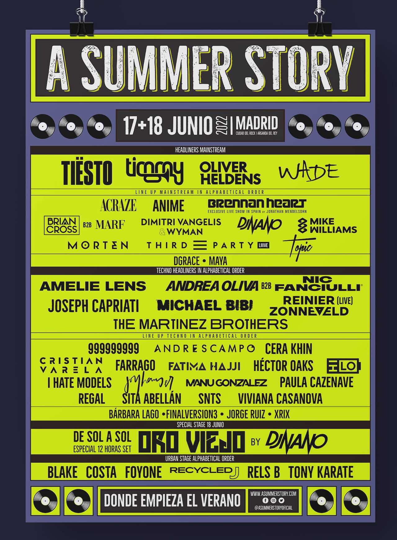 Cartel del Festival A Summer Story