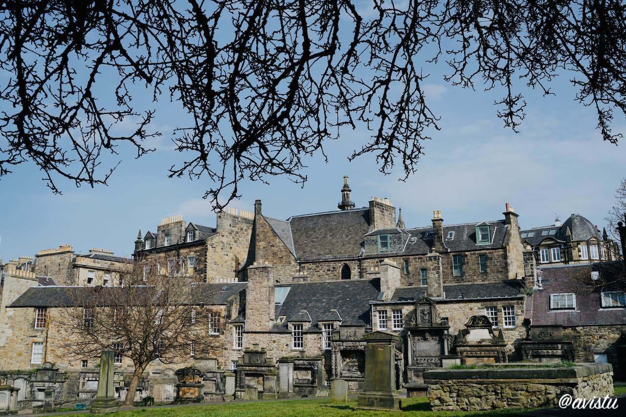 El histórico cementerio de Greyfriars en Edimburgo