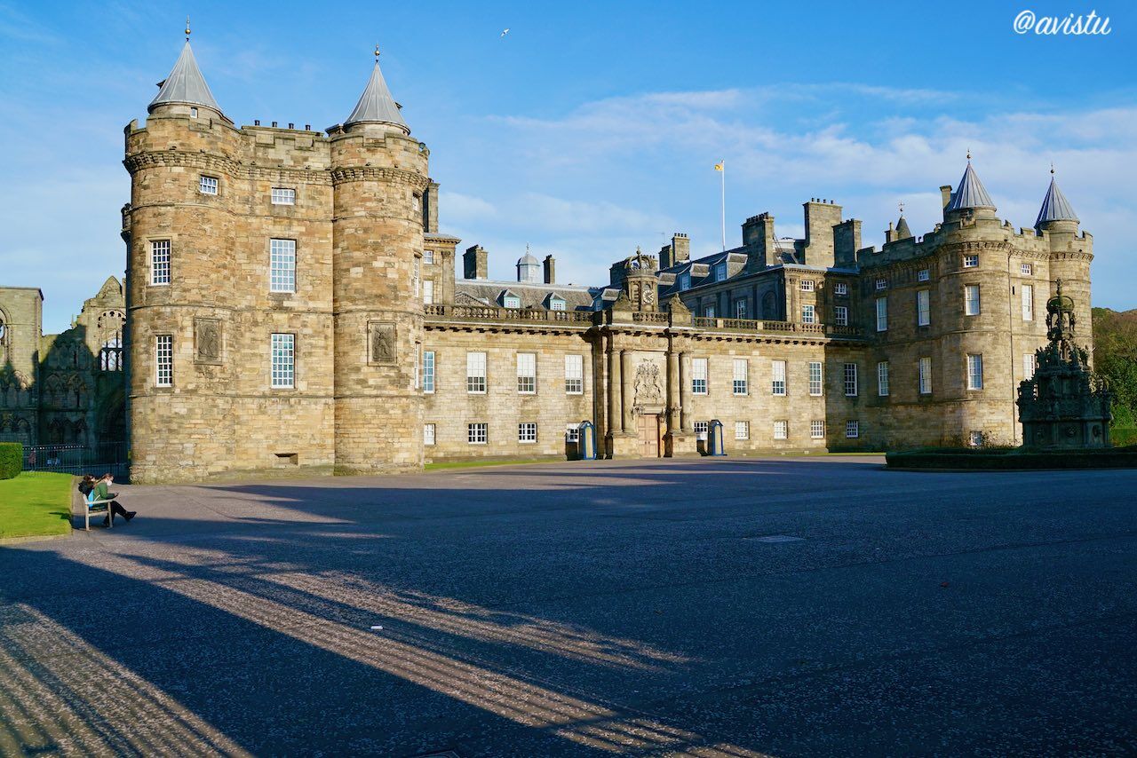 Holyrood Palace en Edimburgo