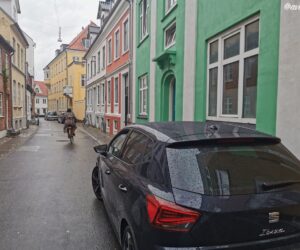 Nuestro coche de alquiler en Aalborg