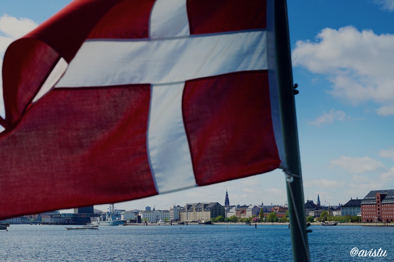 Copenhague desde la Base Naval de Holmen [(c) Foto: @avistu]]