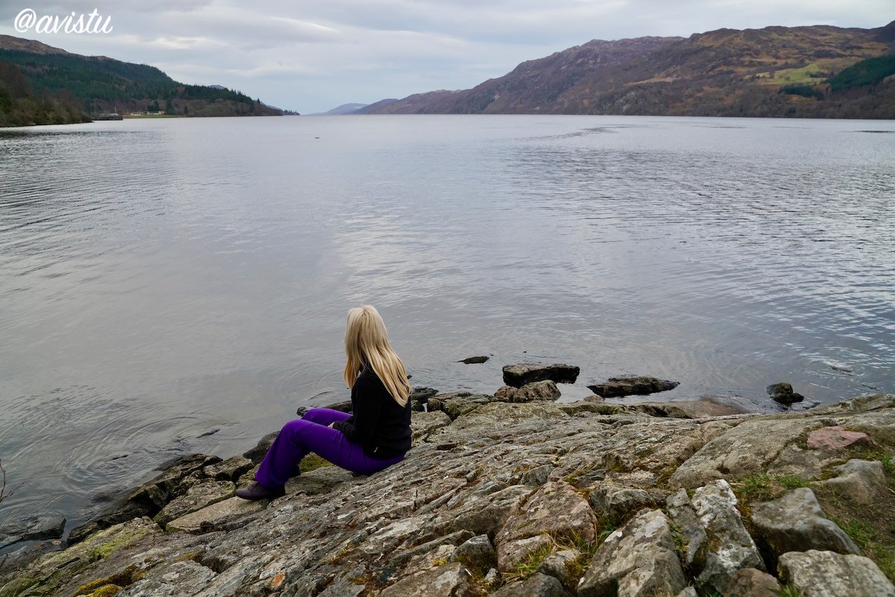 Así de tranquilo es el Lago Ness en Escocia [(c)Foto: @avistu]