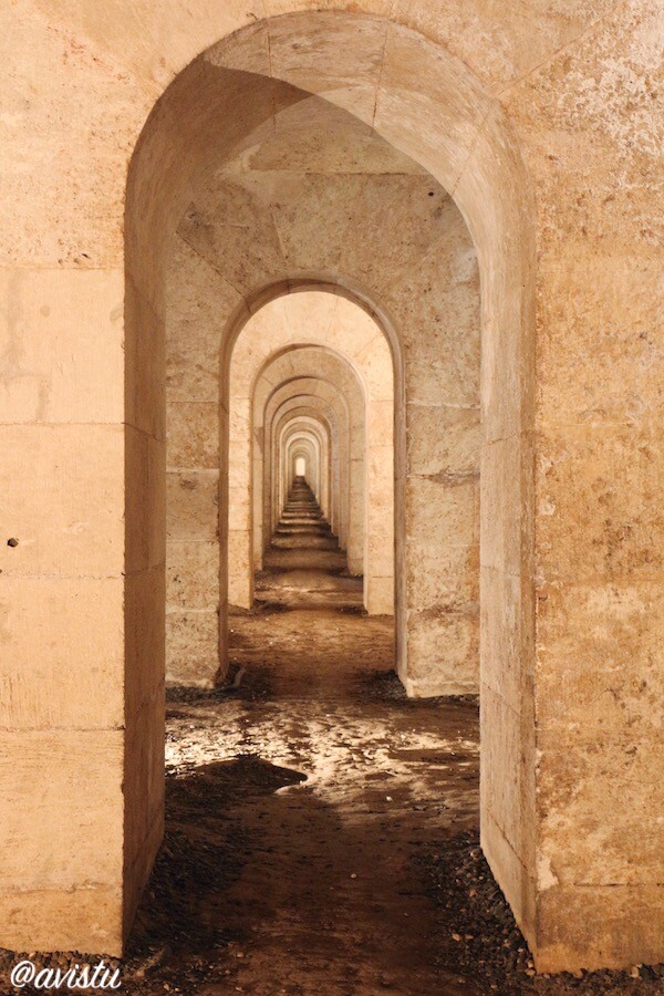 La Galería Aspillerada de la Fortaleza de Isabel II en Menorca [(c) Foto: @avistu]