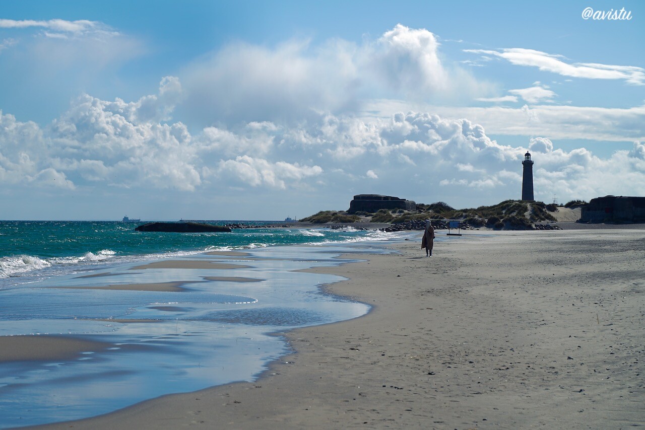 La playa de Skagen es la más septentrional de Dinamarca [(c)Foto: @avistu]