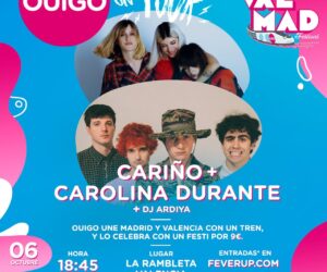 Cartel VALMAD Festival de OUIGO en Valencia