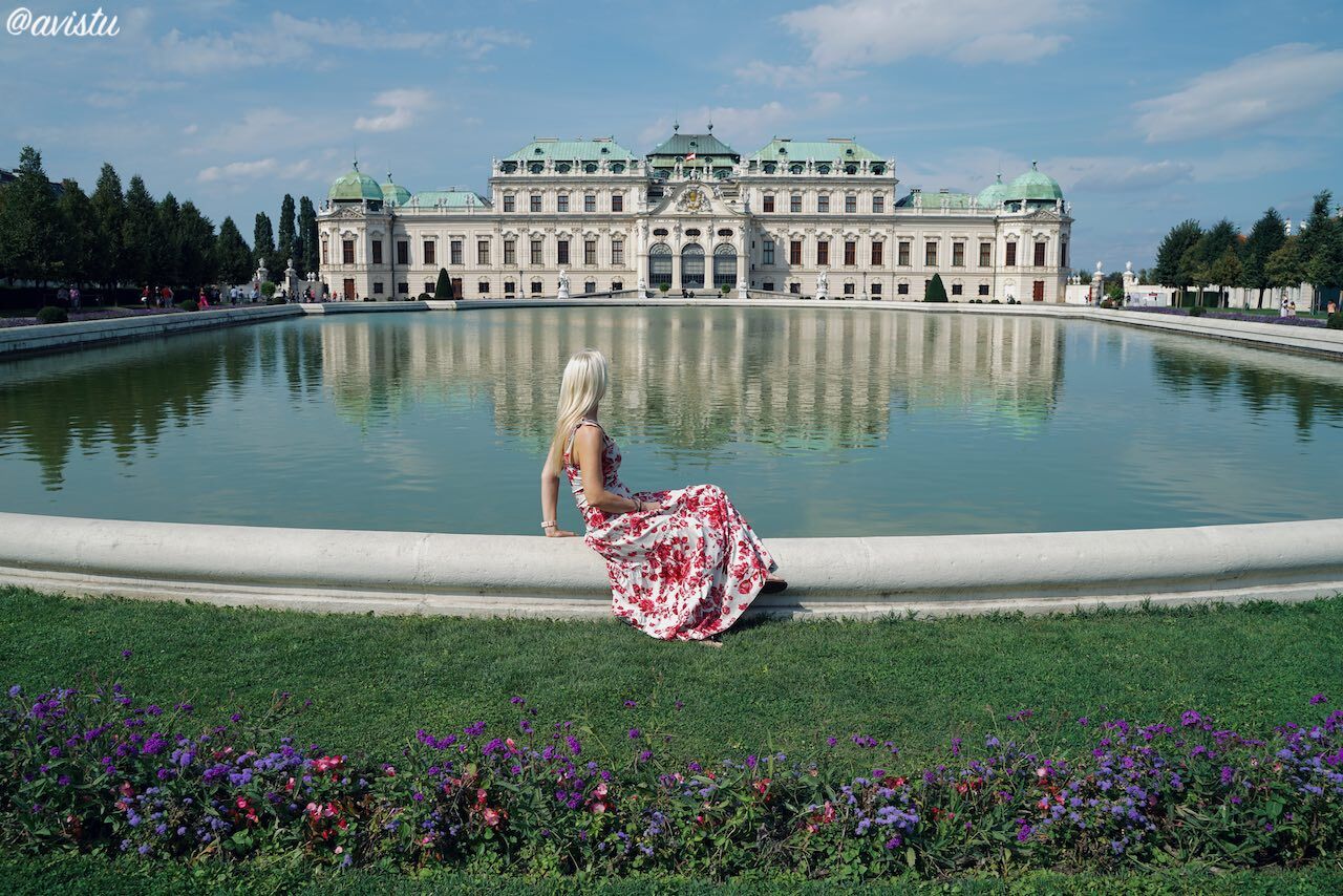 Palacio Superior Belvedere en Viena [(c) Foto: @avistu]