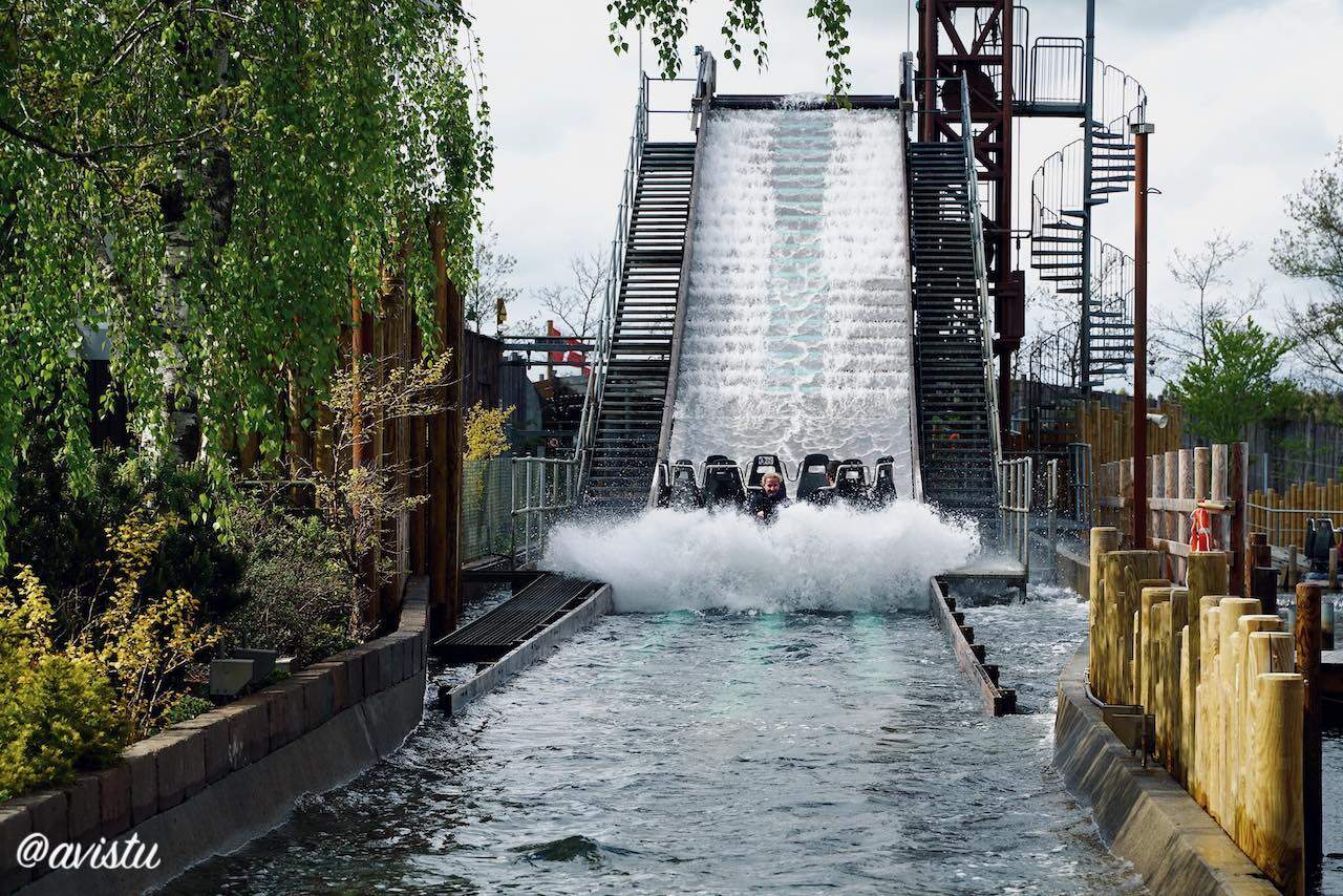 Una de las atracciones acuáticas de Legoland Billund [(c) Foto: @avistu]