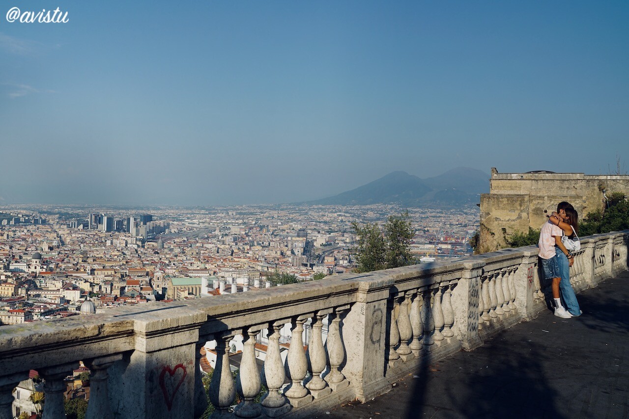 El Mirador de San Martín o Belvedere San Martino en Nápoles [(c)Foto: @avistu]