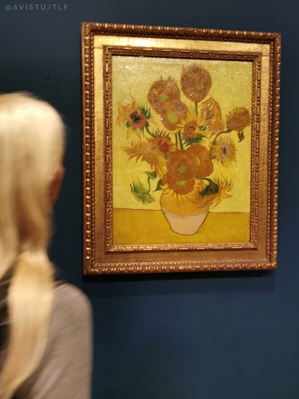 "Los girasoles", una de las obras más reconocibles de Van Gogh [(c)Foto: @avistu]