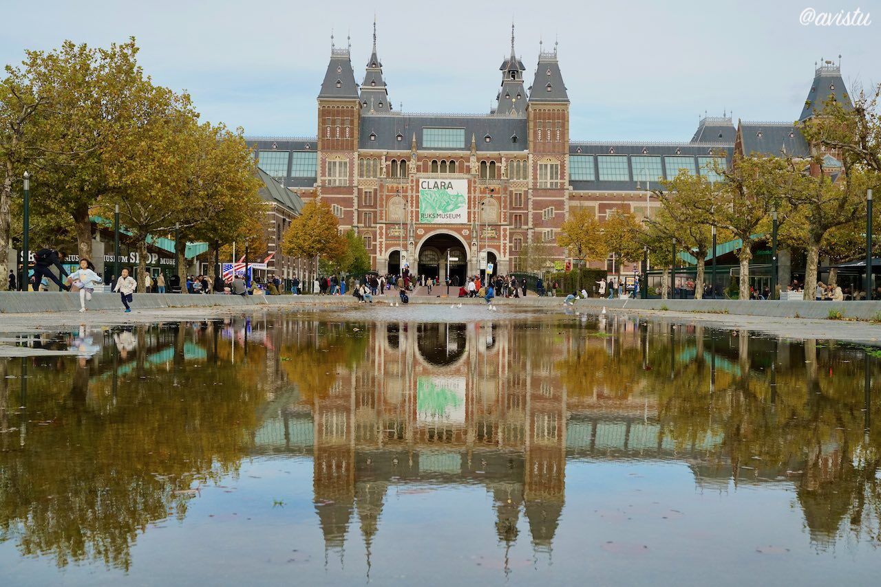 El edifiicio del Rijksmuseum en Amsterdam [(c)Foto: @avistu]