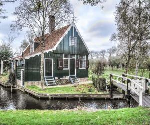 Una de las casas de Zaanse Schans [Foto: skitterfoto/pixabay]