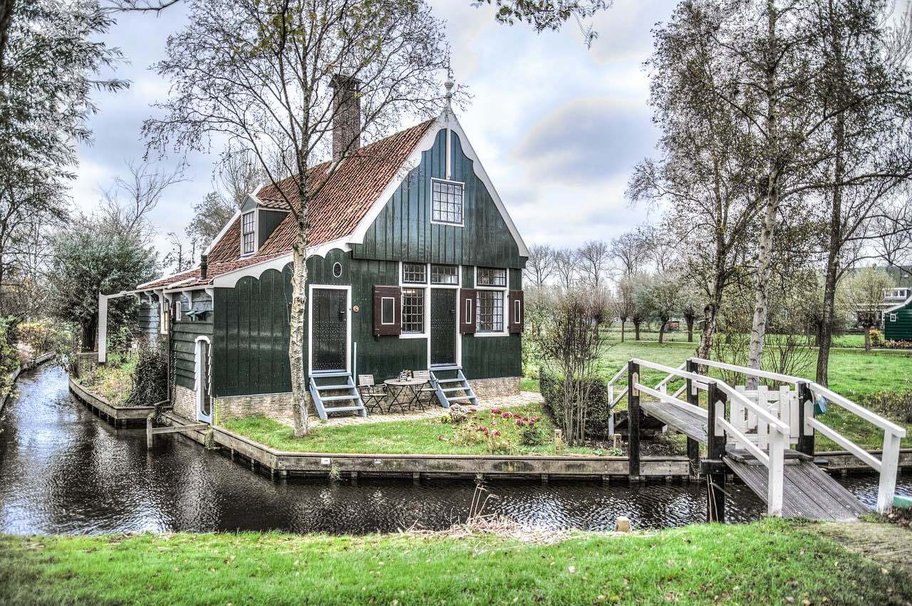 Una de las casas de Zaanse Schans [Foto: skitterfoto/pixabay]