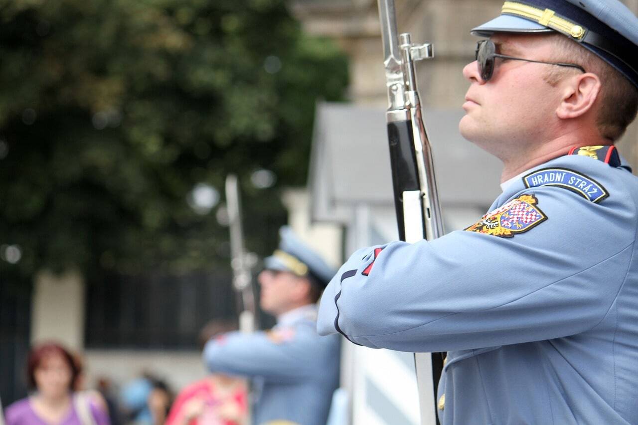 cambio guardia praga