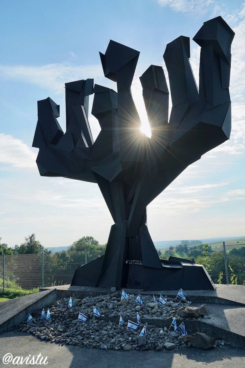 Monumento a las víctimas judías del Campo de Concentración de Mauthausen, Austria (c)Foto: @avistu]
