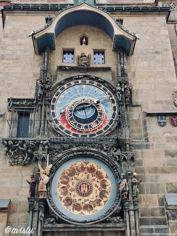 Detalle del Reloj Astronómico de Praga [(c)Foto: @avistu]