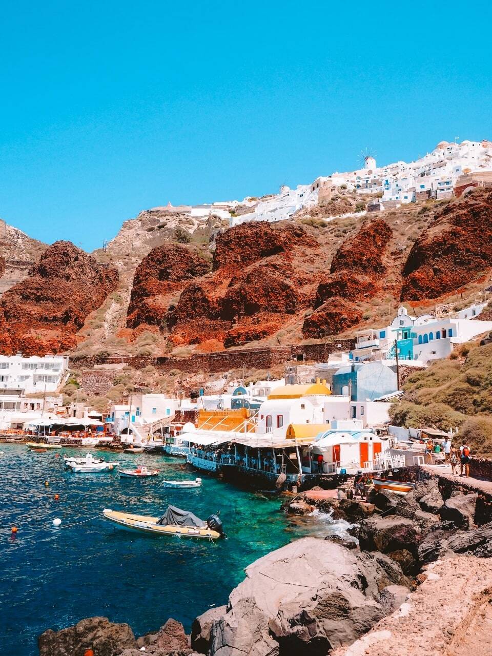 mejores cosas que ver en Santorini Ammoudi Bay