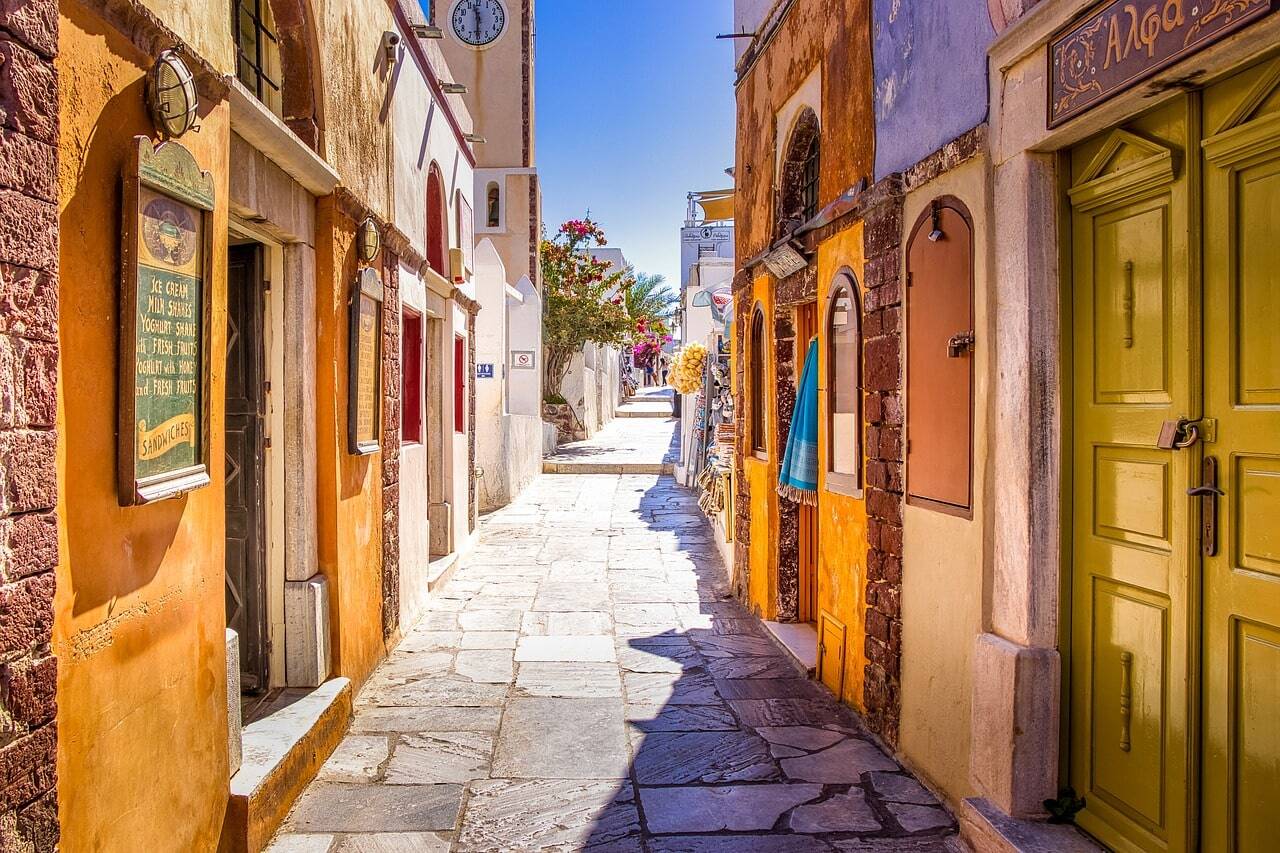 pueblos santorini