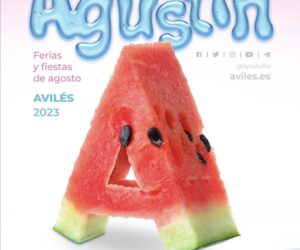 Cartel del programa de fiestas de San Agustín Avilés 2023