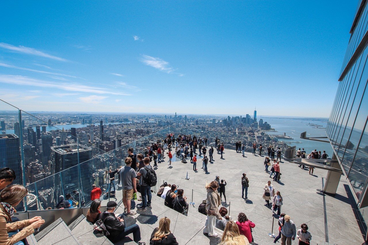 Panorámica hacia el sur de Manhattan desde el mirador Edge en Nueva York [Foto- franky1st:Pixabay]