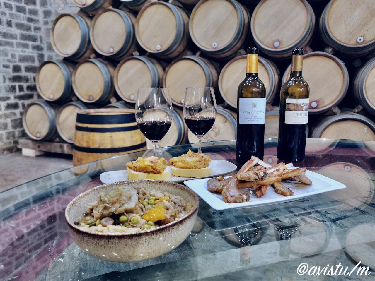 Menestra y chuletillas de cordero, degustación en El Terete, La Rioja [(c)Foto: @avistu]