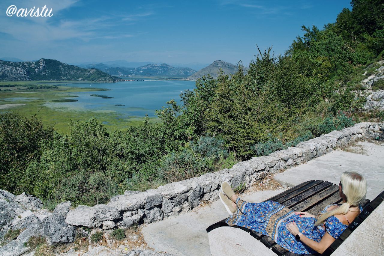 Mirador hacia el Parque Nacional del Lago Skadar, Montenegro [(c)Foto: @avistu]