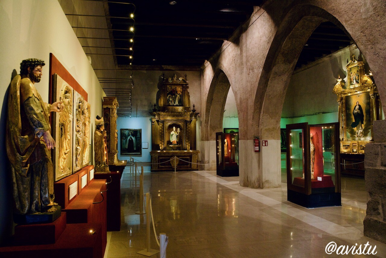 Panorámica del Museo del Monasterio de San Salvador de Cañas, La Rioja [(c)Foto @avistu]