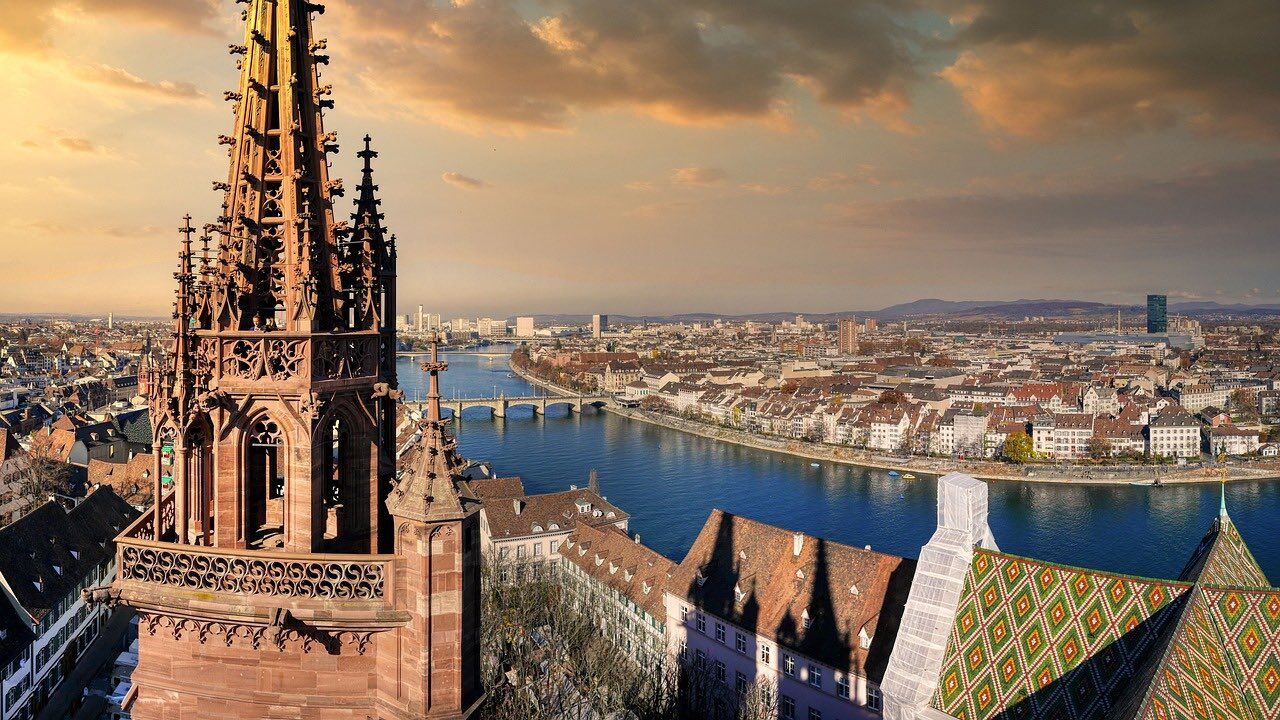 Vista panorámica de Basilea, Suiza [Foto: fietzfotos/Pixabay]