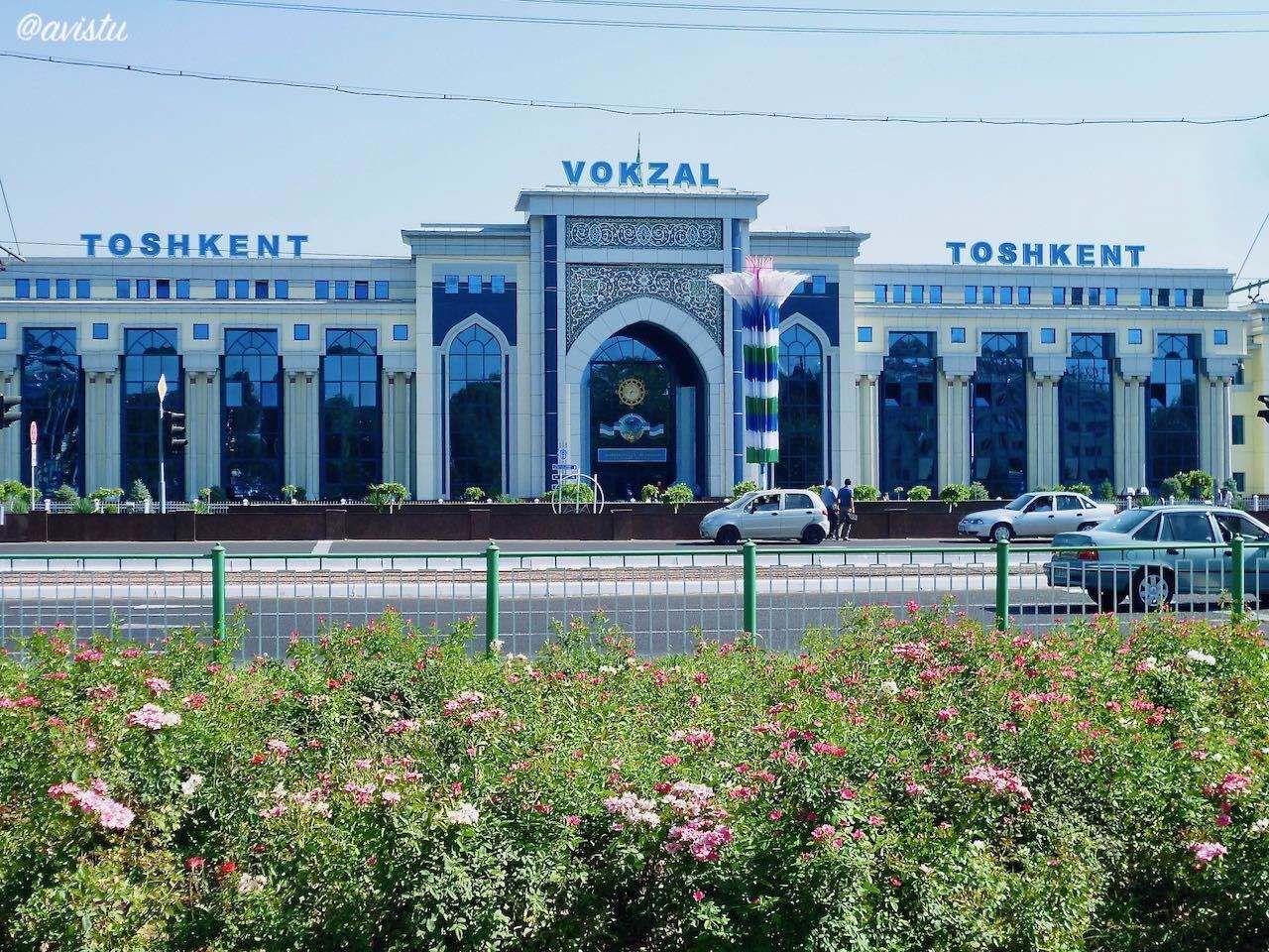 Estación de Ferrocarril de Tashkent, Uzbekistán [(c)Foto: @avistu]