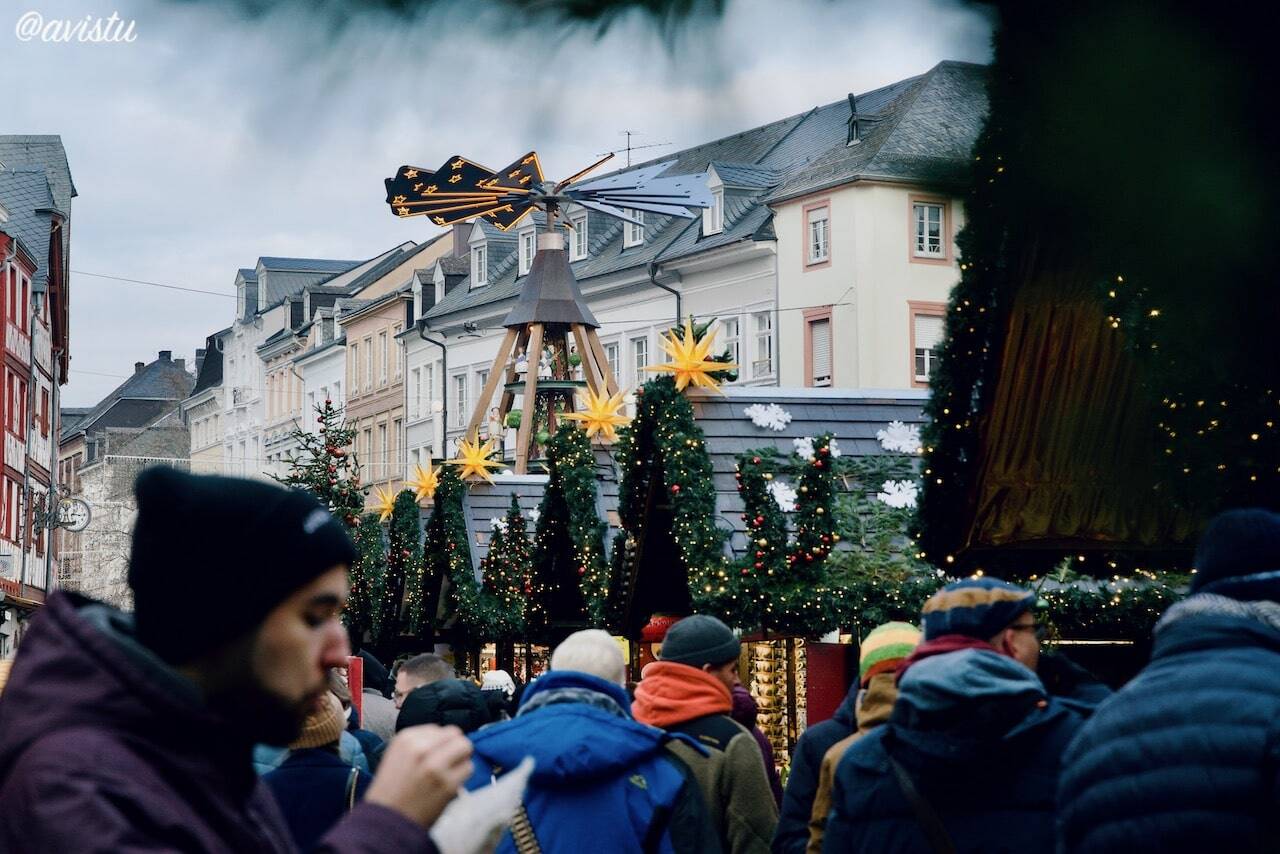 Mercado de Navidad de Tréveris (Trier) en Alemania [(c)Foto: @avistu]
