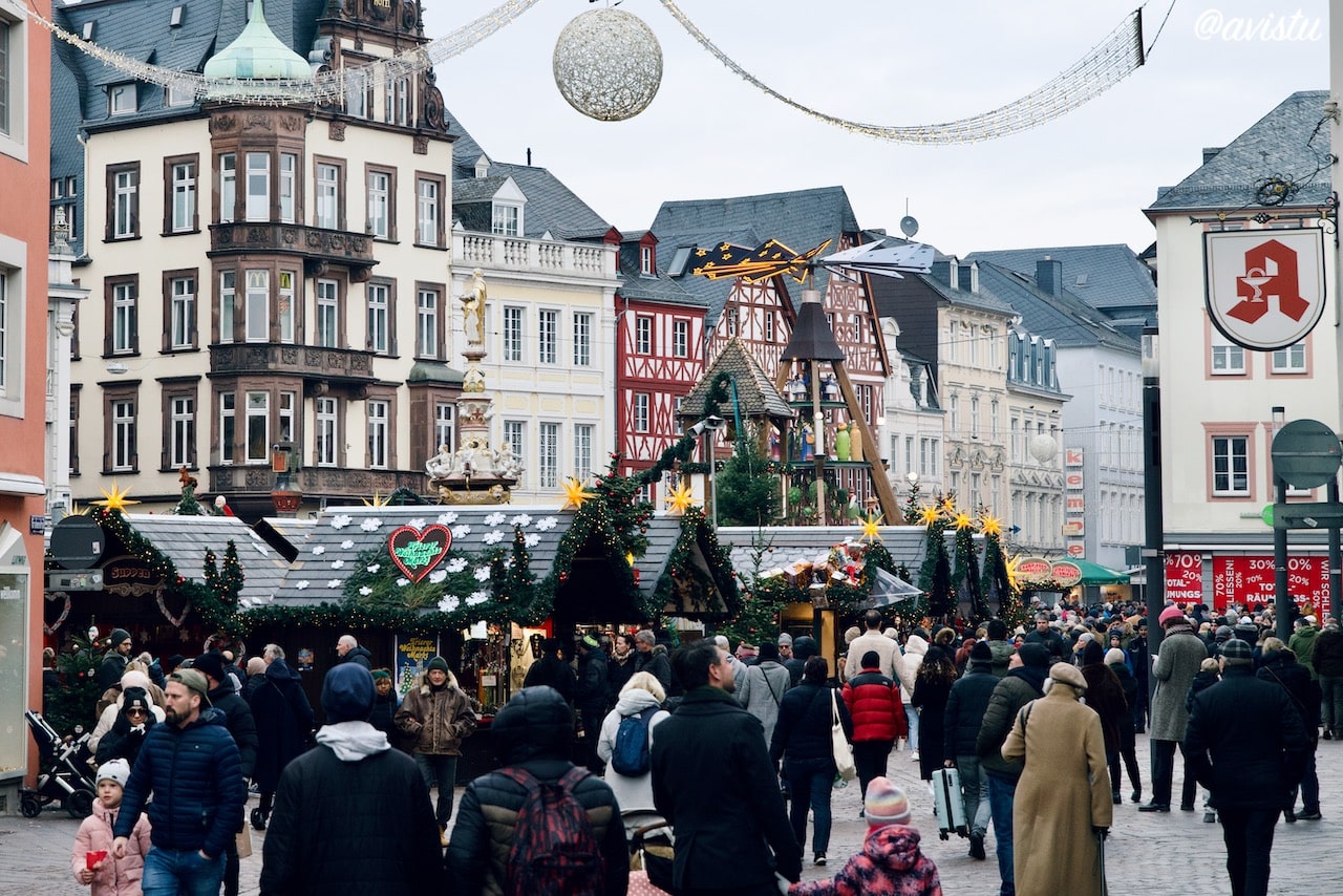 Mercado de Navidad de Tréveris (Trier) en Alemania [(c)Foto: @avistu]
