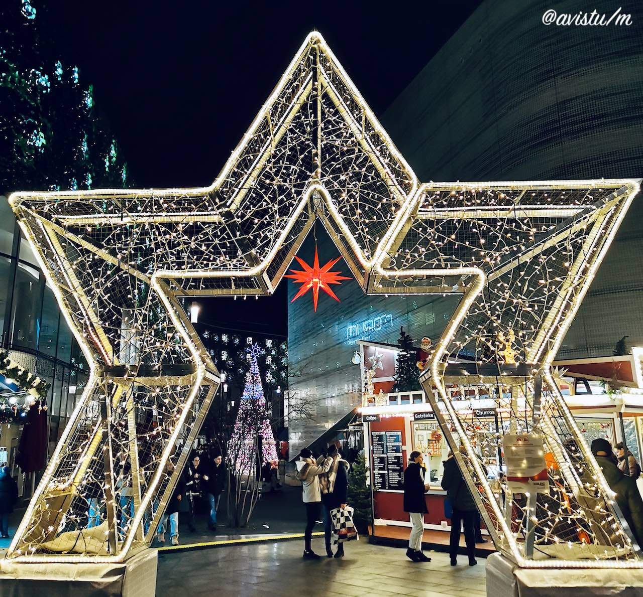 Una de las entradas al Mercado de Navidad de Zentralplatz en Coblenza (Koblenz), Alemania [(c)Foto: @avistu]