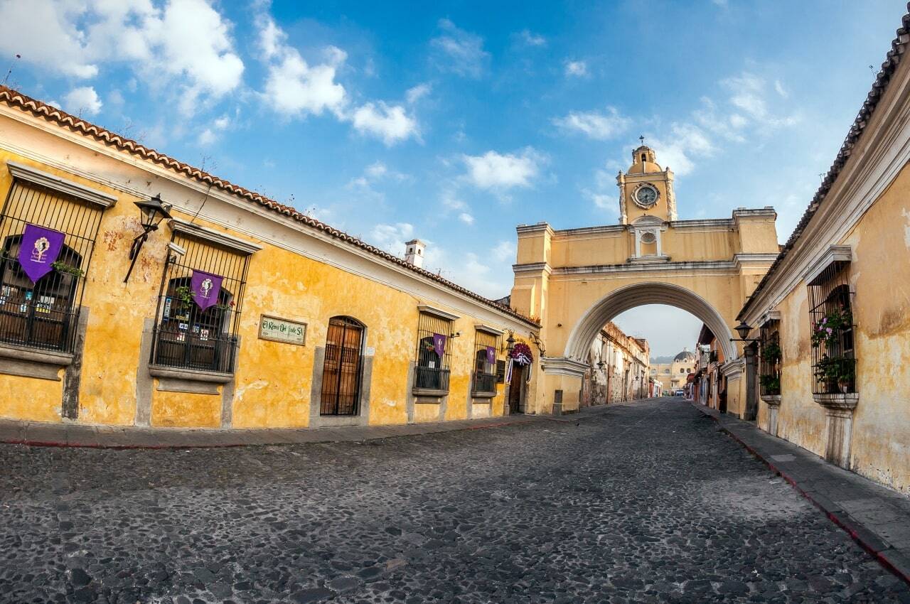 calle de Antigua Guatemala