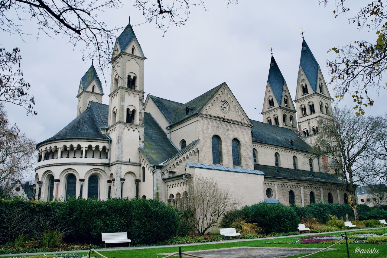 Iglesia de San Cástor en Coblenza / Koblenz, Alemania [(c)Foto: @avistu]