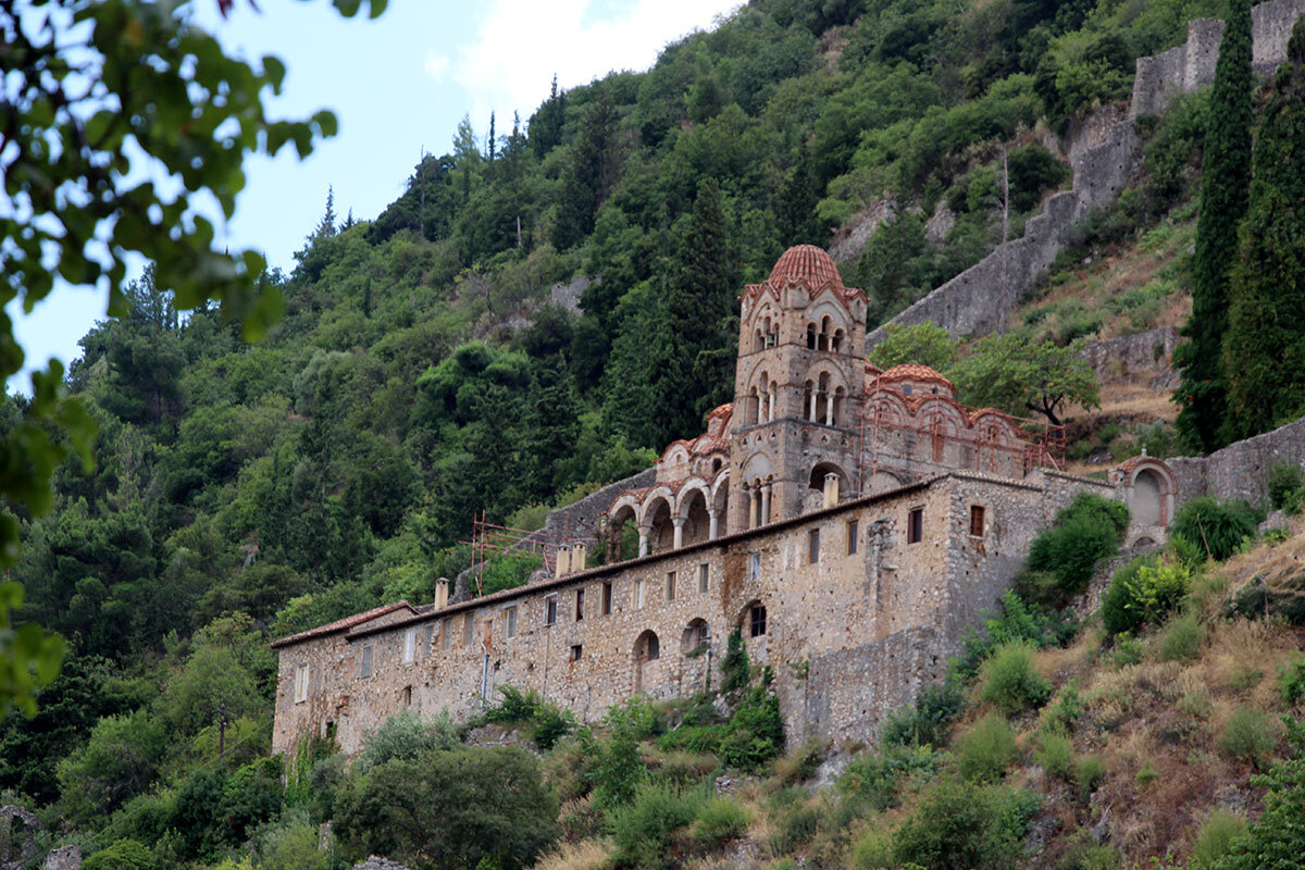 Mystras ruta viaje Peloponeso