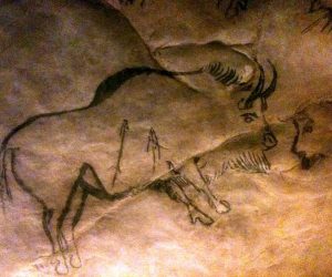 Un bisonte en Niaux