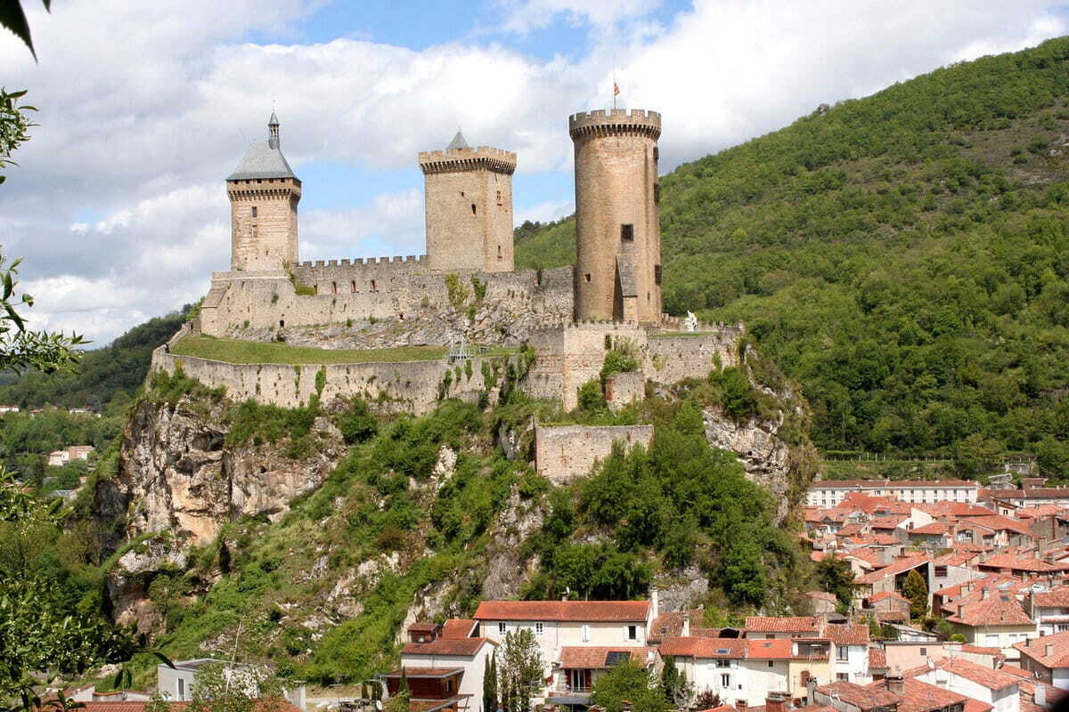 Pueblo y Castillo de Foix