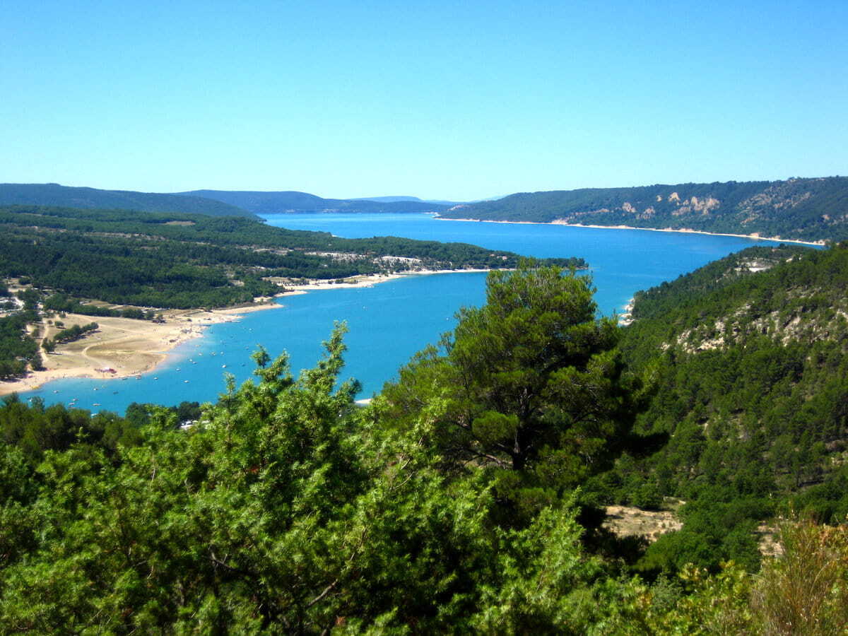 El lago de Sainte-Croix