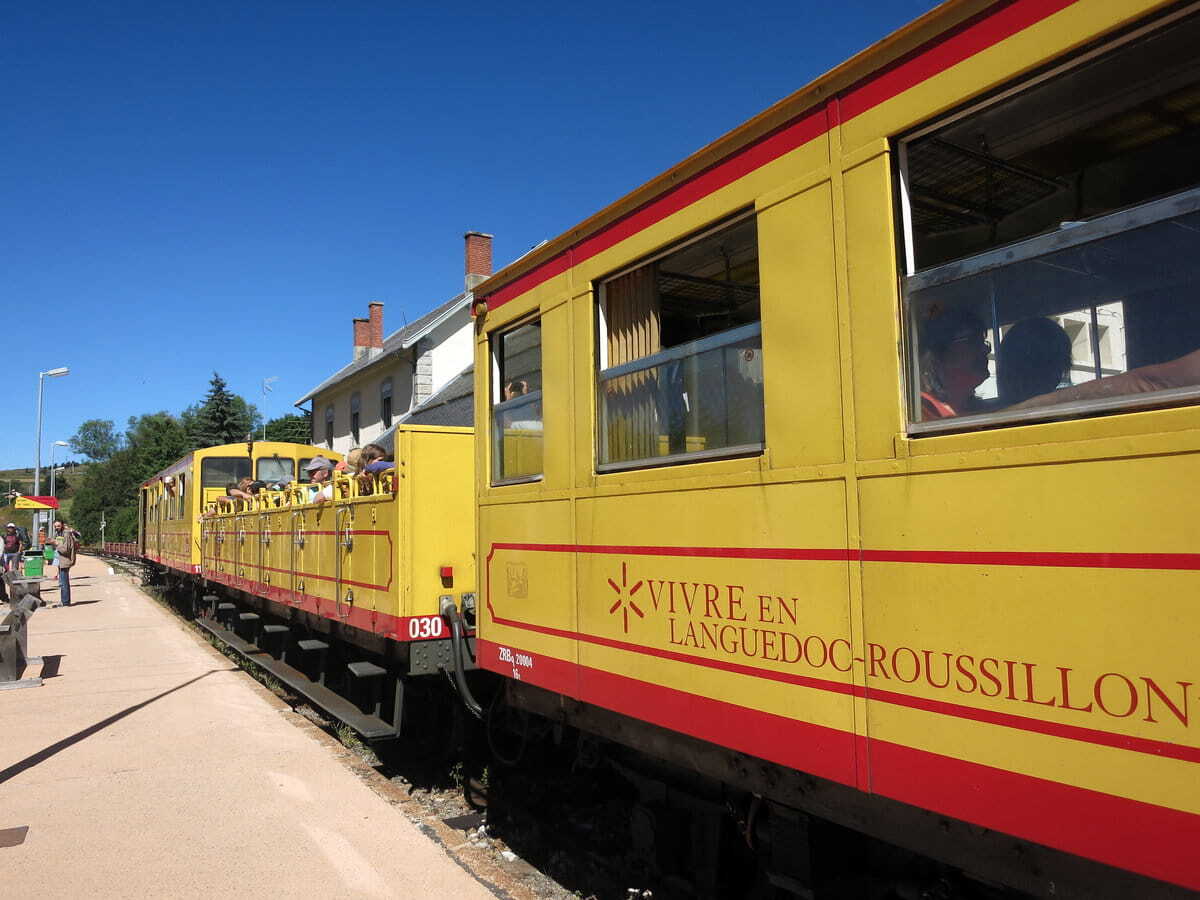 Train Jaune Pirineos franceses