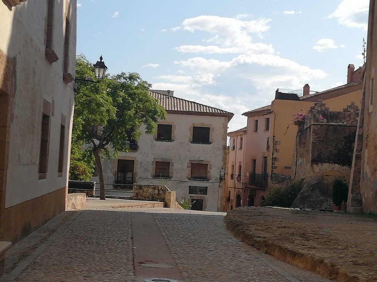 El interior del pueblo de Altafulla