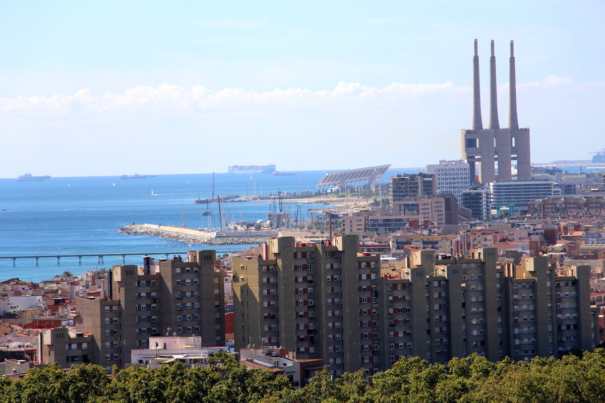 Visual de Badalona desde el BCIN